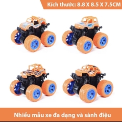 Xe ô tô đồ chơi cho bé trai, xe địa hình bánh đà cho trẻ em nhào lộn 360 độ chạy đà cực mạnh bằng nhựa nguyên sinh ABS BBShine – DC054