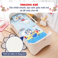 Chiếu điều hòa cho bé thoáng mát cao cấp BBShine, Chiếu điều hòa cao su non nhiều họa tiết đáng yêu - SS043