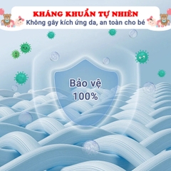 Chiếu điều hòa cho bé thoáng mát cao cấp BBShine, Chiếu điều hòa cao su non nhiều họa tiết đáng yêu - SS043
