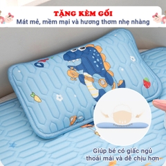 Chiếu điều hòa cho bé thoáng mát cao cấp BBShine, Chiếu điều hòa cao su non nhiều họa tiết đáng yêu - SS043