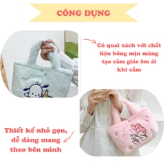 Túi cho bé dáng tote phong cách Hàn Quốc xinh xắn BBShine, Túi xách cho bé nhiều họa tiết hoạt hình siêu đáng yêu - TX043