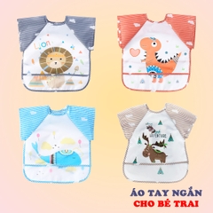 Áo yếm ăn dặm cho bé 6 tháng - 3 tuổi cao cấp BBShine, Yếm ăn dặm có máng mềm mịn nhiều họa tiết đáng yêu cho bé - SS040