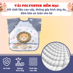 Áo yếm ăn dặm cho bé 6 tháng - 3 tuổi cao cấp BBShine, Yếm ăn dặm có máng mềm mịn nhiều họa tiết đáng yêu cho bé - SS040
