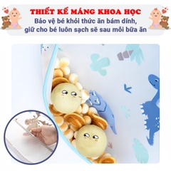 Áo yếm ăn dặm cho bé 6 tháng - 3 tuổi cao cấp BBShine, Yếm ăn dặm có máng mềm mịn nhiều họa tiết đáng yêu cho bé - SS040