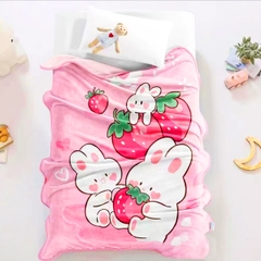 Chăn lông tuyết cho bé chất mềm mịn cao cấp BBShine, Chăn cho bé nhiều họa tiết ngộ nghĩnh đáng yêu - KH013