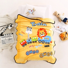 Chăn lông tuyết cho bé chất mềm mịn cao cấp BBShine, Chăn cho bé nhiều họa tiết ngộ nghĩnh đáng yêu - KH013