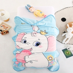 Chăn lông tuyết cho bé chất mềm mịn cao cấp BBShine, Chăn cho bé nhiều họa tiết ngộ nghĩnh đáng yêu - KH013