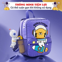 Ủng đi mưa trong suốt mềm dẻo cao cấp BBShine, Bọc giày đi mưa chống thấm tuyệt đối nhiều hoạ tiết đáng yêu cho bé - AM018