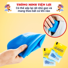 Bọc giày đi mưa chất cao su cao cấp BBShine, Ủng đi mưa chống nước tuyệt đối nhiều màu sắc tươi sáng - AM021