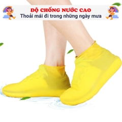 Bọc giày đi mưa chất cao su cao cấp BBShine, Ủng đi mưa chống nước tuyệt đối nhiều màu sắc tươi sáng - AM021