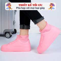 Bọc giày đi mưa chất cao su cao cấp BBShine, Ủng đi mưa chống nước tuyệt đối nhiều màu sắc tươi sáng - AM021