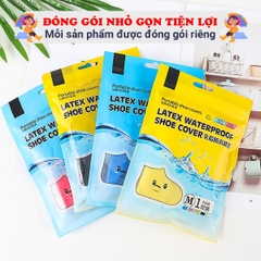 Bọc giày đi mưa chất cao su cao cấp BBShine, Ủng đi mưa chống nước tuyệt đối nhiều màu sắc tươi sáng - AM021