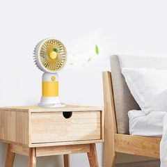Quạt tích điện mini tặng kèm charm xinh yêu BBShine, Quạt cầm tay mini sạc điện nhỏ gọn tiện lợi - DT007