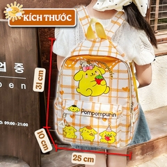 Balo cho bé mẫu giáo chất vải canvas cao cấp BBShine, Balo đi học cho bé nhiều họa tiết hoạt hình đáng yêu - B028