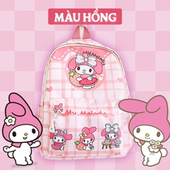 Balo cho bé mẫu giáo chất vải canvas cao cấp BBShine, Balo đi học cho bé nhiều họa tiết hoạt hình đáng yêu - B028