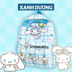Balo cho bé mẫu giáo chất vải canvas cao cấp BBShine, Balo đi học cho bé nhiều họa tiết hoạt hình đáng yêu - B028