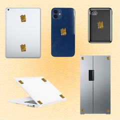 Miếng dán triệt sóng Hitoki chính hãng BBShine, Chíp chắn sóng điện thoại nhiều họa tiết xinh xắn - DT009