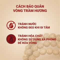 Vòng trầm hương cho bé 100% tự nhiên đảm bảo an toàn và giúp bé khỏe mạnh bình an BBShine – J070