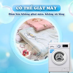 Chăn hè cho bé chất cotton mềm mịn thoáng mát nhiều họa tiết hoạt hình đang yêu BBShine – KH014