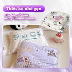 Chăn hè cho bé chất cotton mềm mịn thoáng mát nhiều họa tiết hoạt hình đang yêu BBShine – KH014