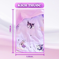 Chăn hè cho bé chất cotton mềm mịn thoáng mát nhiều họa tiết hoạt hình đang yêu BBShine – KH014