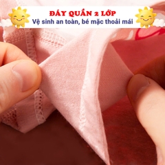 Combo 10 quần chip bé gái nhiều họa tiết đáng yêu BBShine, Quần chip cotton cao cấp nhiều màu sắc xinh xắn – C030