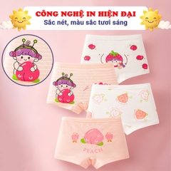 Combo 10 quần chip bé gái nhiều họa tiết đáng yêu BBShine, Quần chip cotton cao cấp nhiều màu sắc xinh xắn – C030