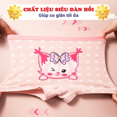 Combo 10 quần chip bé gái nhiều họa tiết đáng yêu BBShine, Quần chip cotton cao cấp nhiều màu sắc xinh xắn – C030
