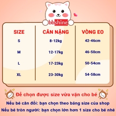 Combo 10 quần chip bé gái nhiều họa tiết đáng yêu BBShine, Quần chip cotton cao cấp nhiều màu sắc xinh xắn – C030