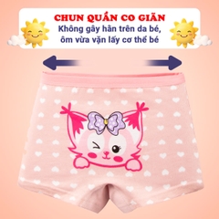 Combo 10 quần chip bé gái nhiều họa tiết đáng yêu BBShine, Quần chip cotton cao cấp nhiều màu sắc xinh xắn – C030