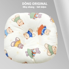 Gối chống trào ngược cho bé 0-2 tuổi chất cotton cao cấp size đại BBShine – SS011