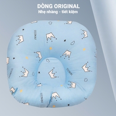 Gối chống trào ngược cho bé 0-2 tuổi chất cotton cao cấp size đại BBShine – SS011