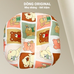 Gối chống trào ngược cho bé 0-2 tuổi chất cotton cao cấp size đại BBShine – SS011