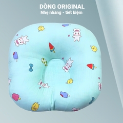 Gối chống trào ngược cho bé 0-2 tuổi chất cotton cao cấp size đại BBShine – SS011