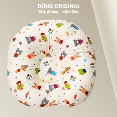 Gối chống trào ngược cho bé 0-2 tuổi chất cotton cao cấp size đại BBShine – SS011