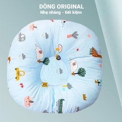 Gối chống trào ngược cho bé 0-2 tuổi chất cotton cao cấp size đại BBShine – SS011