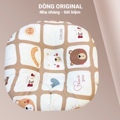 Gối chống trào ngược cho bé 0-2 tuổi chất cotton cao cấp size đại BBShine – SS011