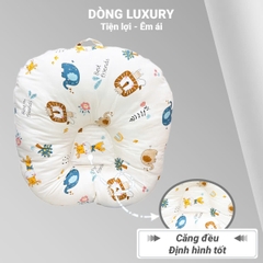 Gối chống trào ngược cho bé 0-2 tuổi chất cotton cao cấp size đại BBShine – SS011