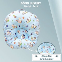 Gối chống trào ngược cho bé 0-2 tuổi chất cotton cao cấp size đại BBShine – SS011