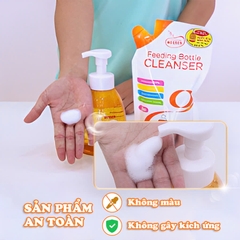 Nước rửa bình sữa Wesser nhập khẩu Hàn Quốc dung tích 500ml siêu tiện lợi BBShine – SS051