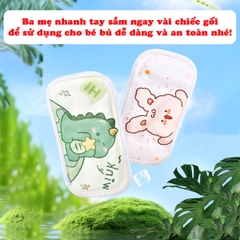 Gối mát kê tay cho bé bú đa năng chất cotton mềm mại nhiều họa tiết đáng yêu BBShine – SS049