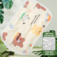 Gối mát kê tay cho bé bú đa năng chất cotton mềm mại nhiều họa tiết đáng yêu BBShine – SS049