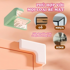 Bọc cạnh bàn silicon cao cấp an toàn cho bé có nhiều màu sắc tươi sáng BBShine – SS053