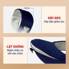 Địu em bé 0-3 tuổi chống gù đa năng BBShine, Địu em bé sơ sinh nhiều tư thế thoáng khí an toàn - SS047
