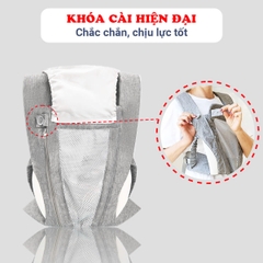 Địu em bé 3-36 tháng đa năng gọn nhẹ BBShine, Địu cho bé 4 tư thế thoáng khí cao cấp - SS046