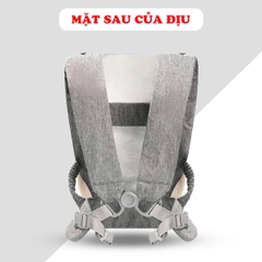 Địu em bé 3-36 tháng đa năng gọn nhẹ BBShine, Địu cho bé 4 tư thế thoáng khí cao cấp - SS046