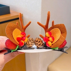 Kẹp tóc Noel sừng tuần lộc BBShine, Set 2 kẹp tóc Giáng sinh trang trí đáng yêu lạ mắt (2pcs) – NOEL006