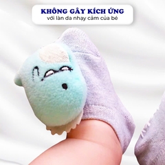 Tất Cho Bé 0-12 Tháng Hình Thú 3D Chống Trượt Nhiều Màu Sắc Tươi Sáng BBShine – T023