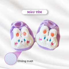 Tất Cho Bé 0-12 Tháng Hình Thú 3D Chống Trượt Nhiều Màu Sắc Tươi Sáng BBShine – T023