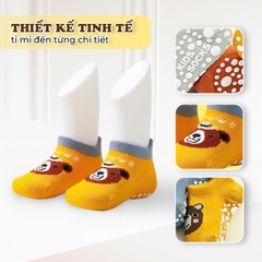 Tất Cho Bé 0-4 Tuổi Chống Trượt Nhiều Hình Thú Ngộ Nghĩnh Và Màu Sắc Bắt Mắt Cho Bé Yêu BBShine – T024